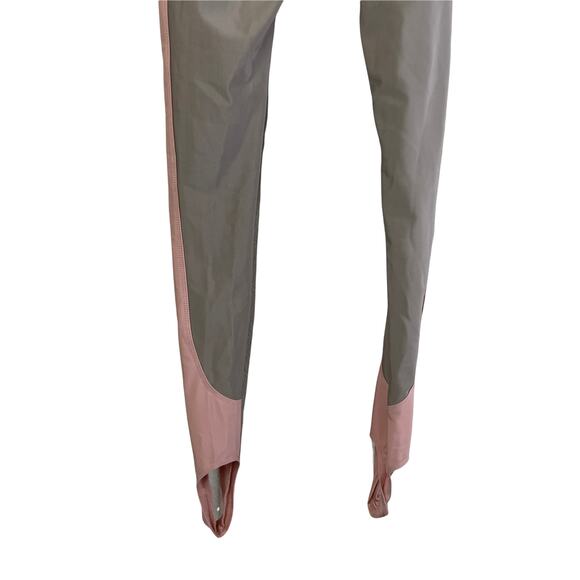 Out From Under Urban Outfitters Stirrup Leggings Colorblock Pink Gray Size Small - Picture 8 of 11